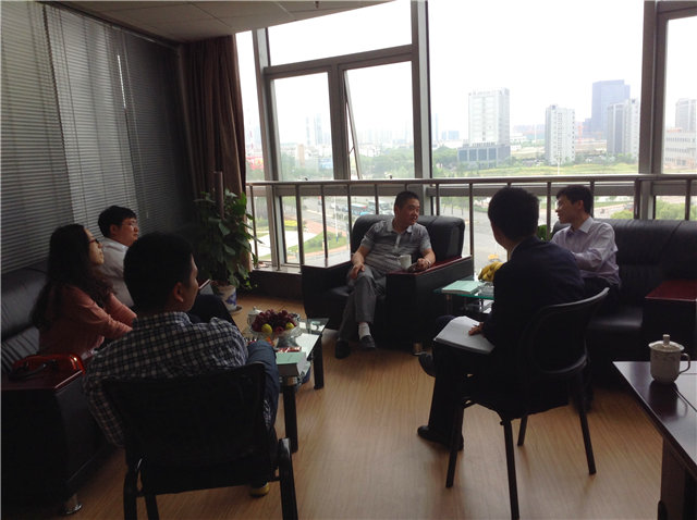 平湖科技大市場管理中心主任來公司調研